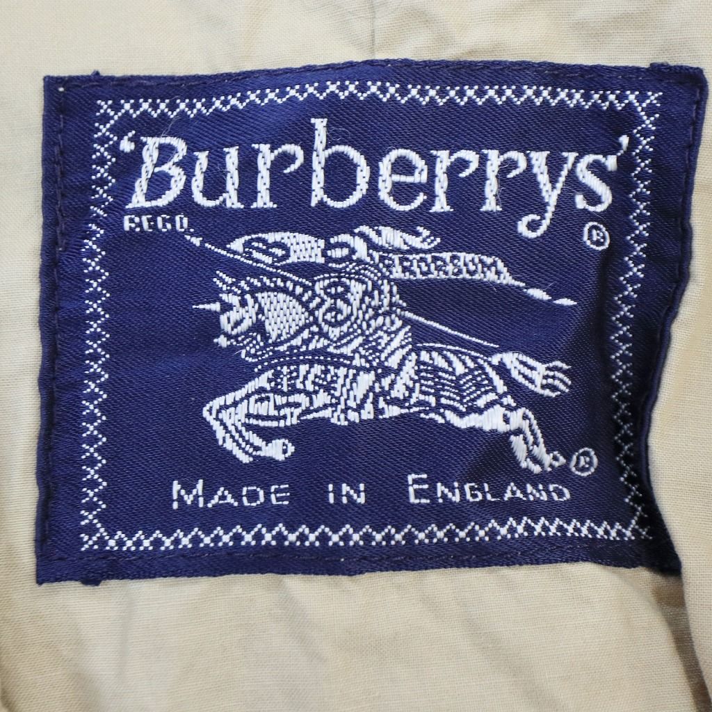 イングランド製 Burberrys バーバリーズ コート 比翼 ベージュ (メンズ