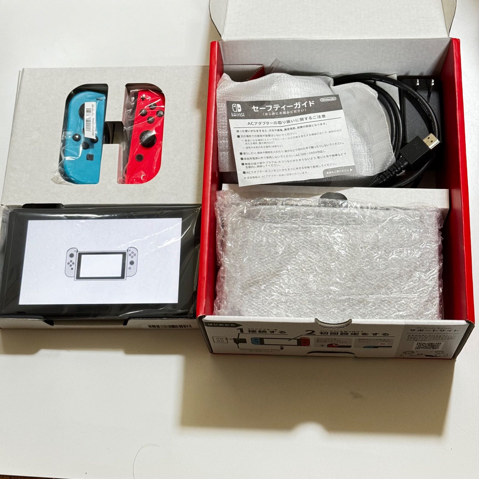 当店独自1年保証付】 新型Nintendo switch バッテリー強化型 フル 