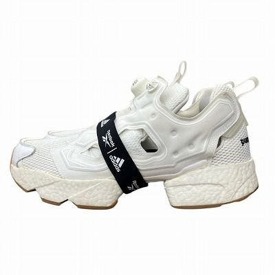 リーボック Reebok × adidas × adidas アディダス INSTAPUMP FURY BOOST ポンプ フューリー ブースト スニーカー 白 ホワイト US9.5 27.5cm FU9238