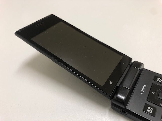 ☆SoftBank☆DIGNO ケータイ2☆701KC☆ブラック☆4G☆ガラホ - 金モバ