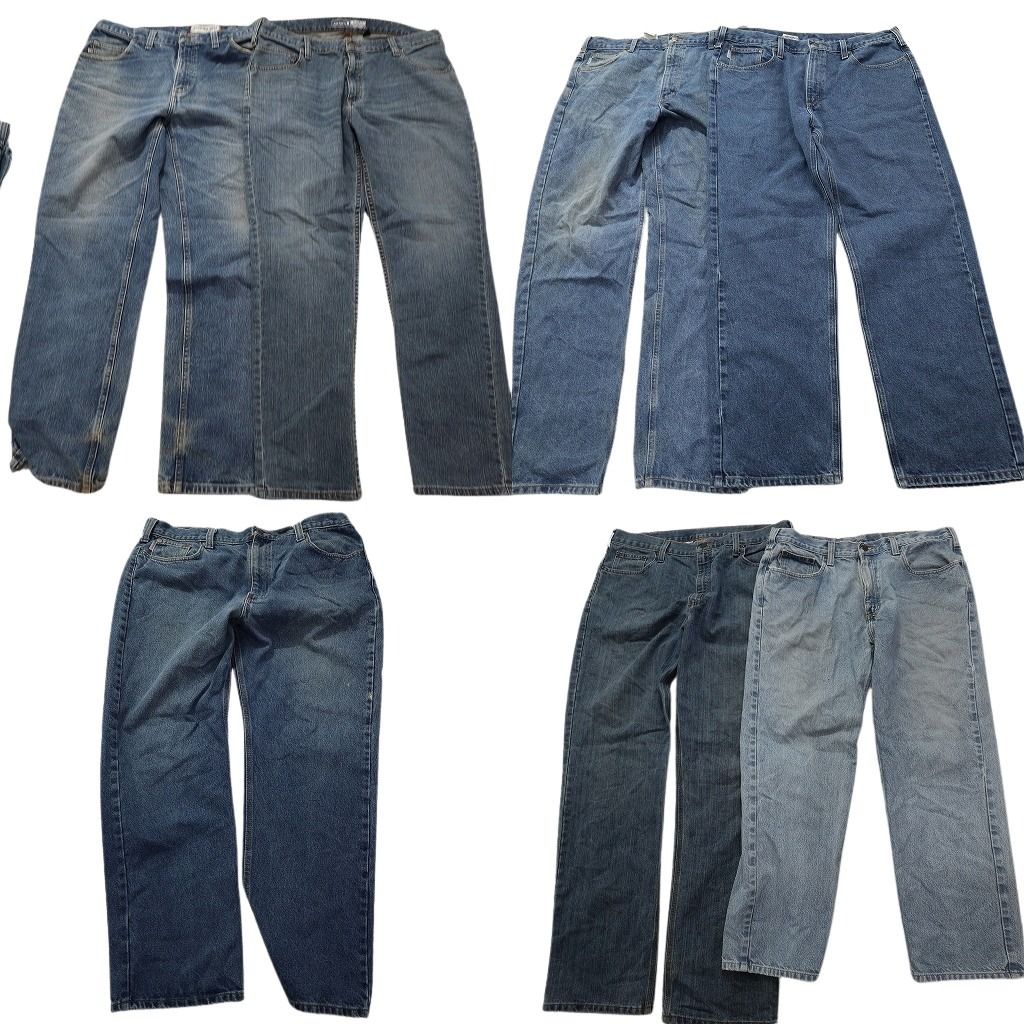 メンズ スラックス デニムパンツ まとめ売り MONO-MART ジーンズ タックワイドスラックスデニムパンツ メンズ