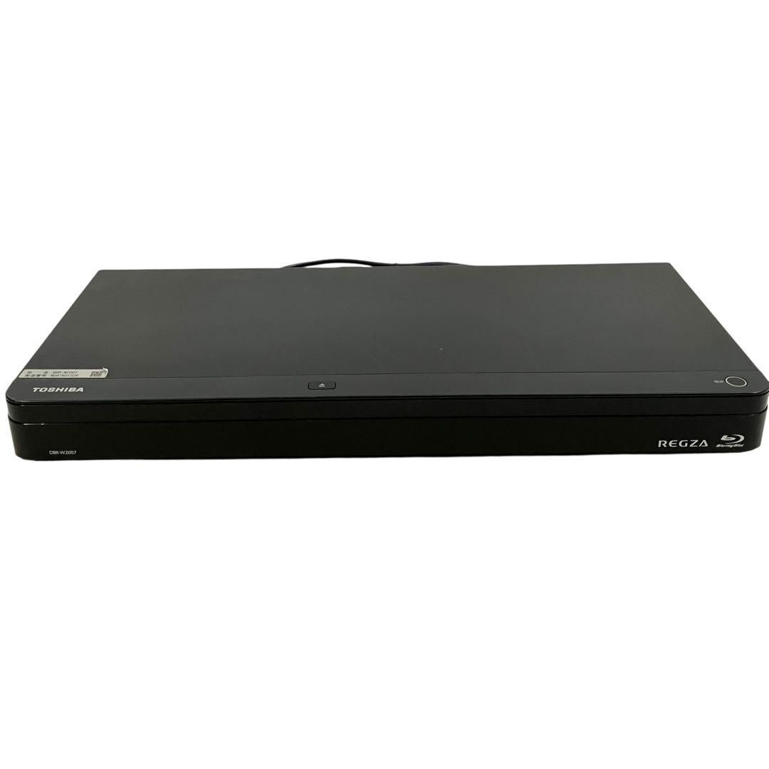 東芝 レグザ 2番組同時録画 2TB ブルーレイレコーダー DBR-W2007