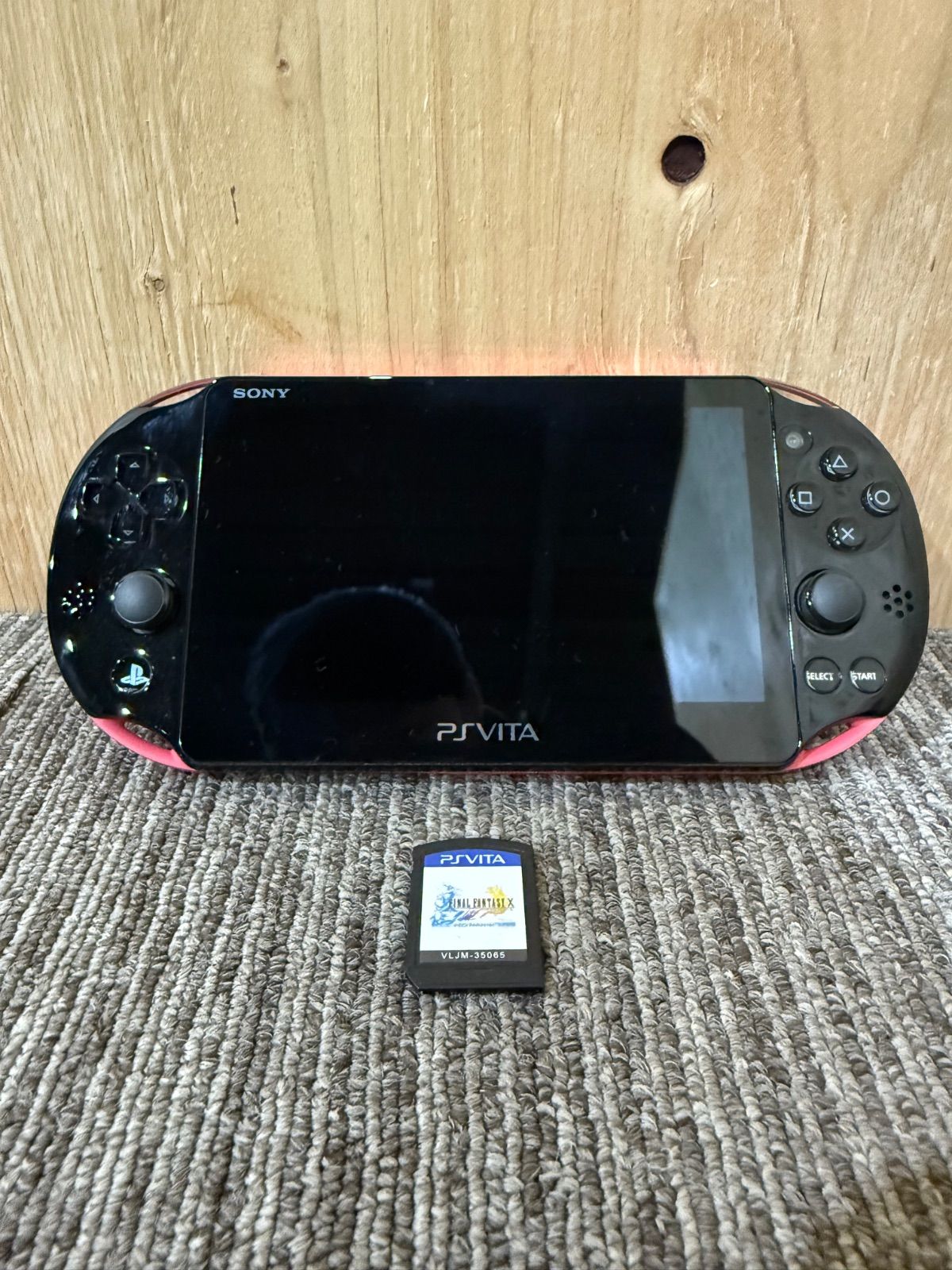 SGM ジャンク PSVITA PCH-2000 ピンク ソフト付き