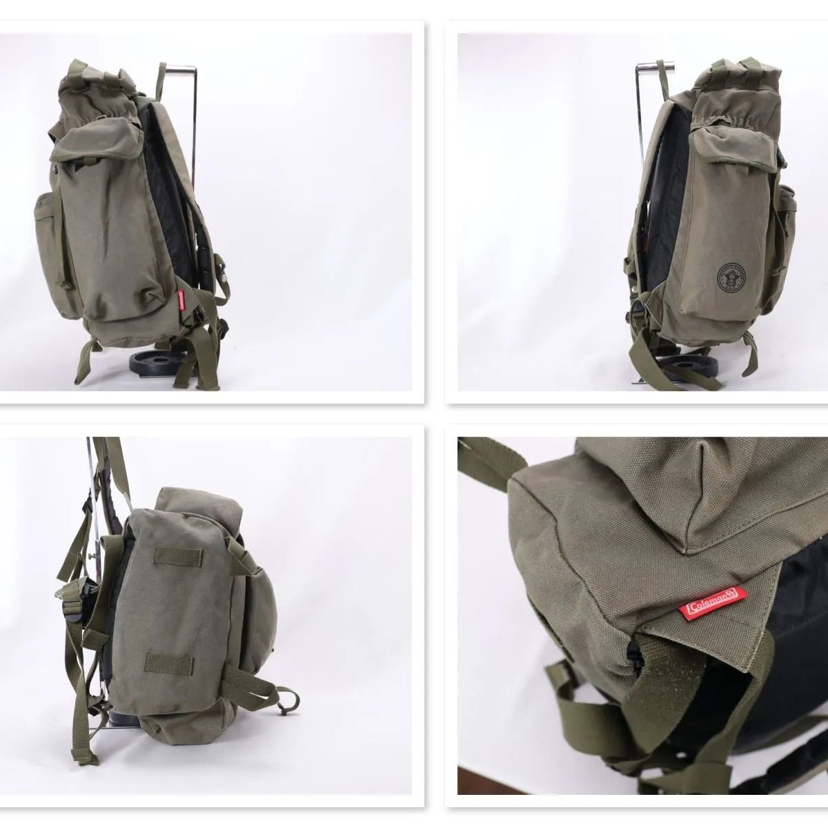 Coleman コールマン キャンバスアーミーサック CBB9021CG キャンバスアーミーダッフル⁄キャンバス⁄KHK⁄CBD9011⁄50L