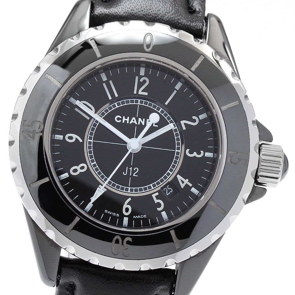 シャネル CHANEL H0682 J12 黒セラミック 33MM クォーツ