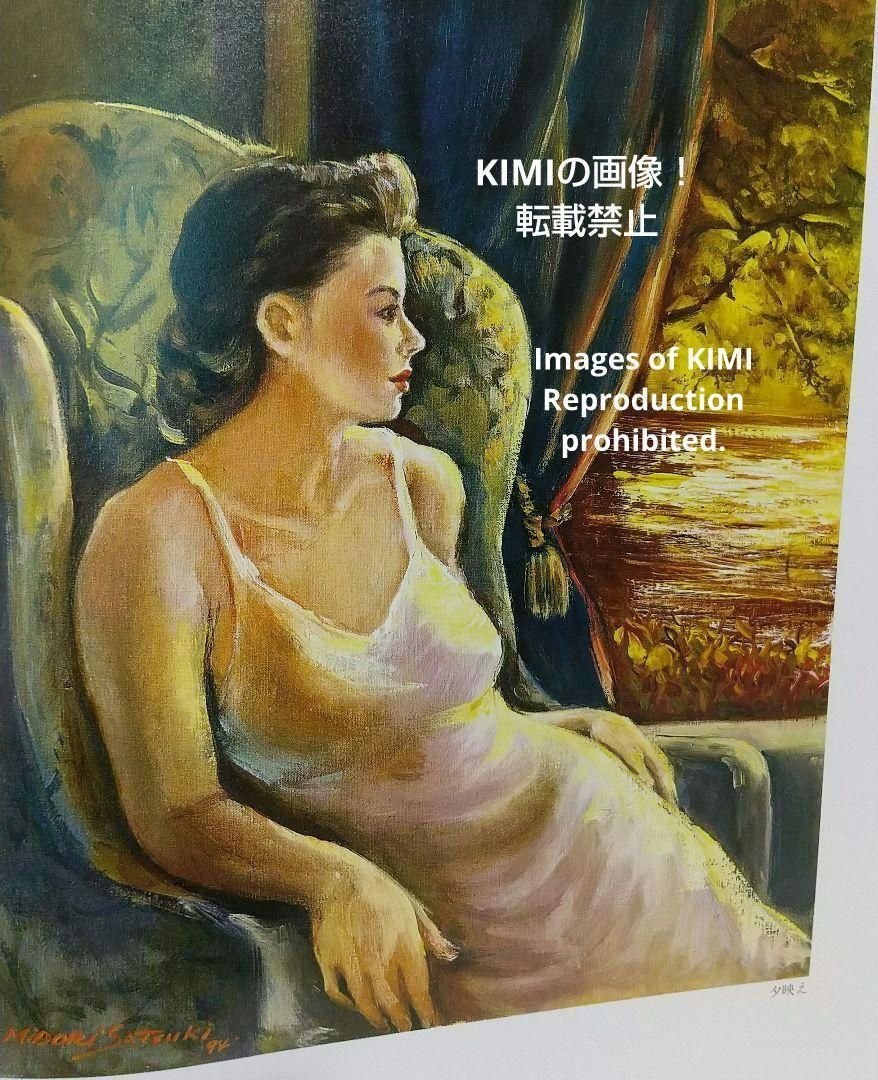 五月みどり 絵画展 作品集 1991年 自筆サイン入り 画集 - 本