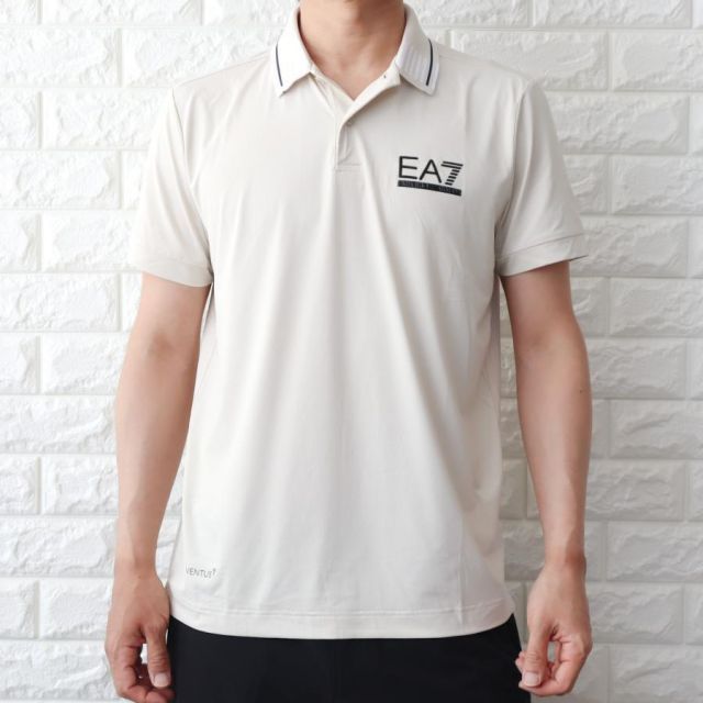 種類10 ライトベージュ XXL ゴルフウエア メンズ ポロシャツ エンポリオ アルマーニ EA7 ネイビー ベージュ ストレッチ ロゴ 速乾 3DPF11 PJMMZ WWW_KARIMZIABAT_FR