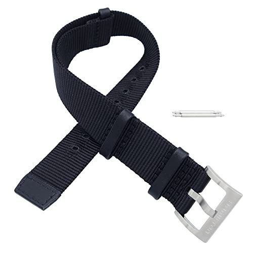 [ハミルトン] 20mm 純正 ベルト H690682104(H690.682.104) カーキフィールドメカニカル ブラック NATO 正規品