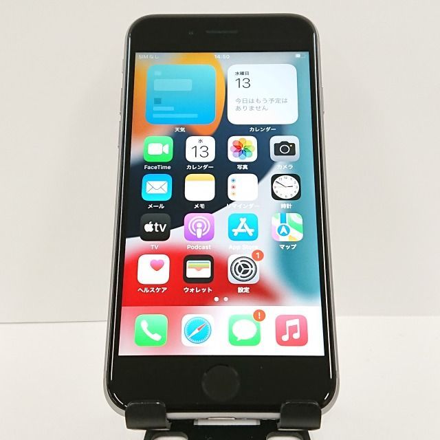 iPhone6s 16GB ドコモ スペースグレイ 送料無料 本体 c08386