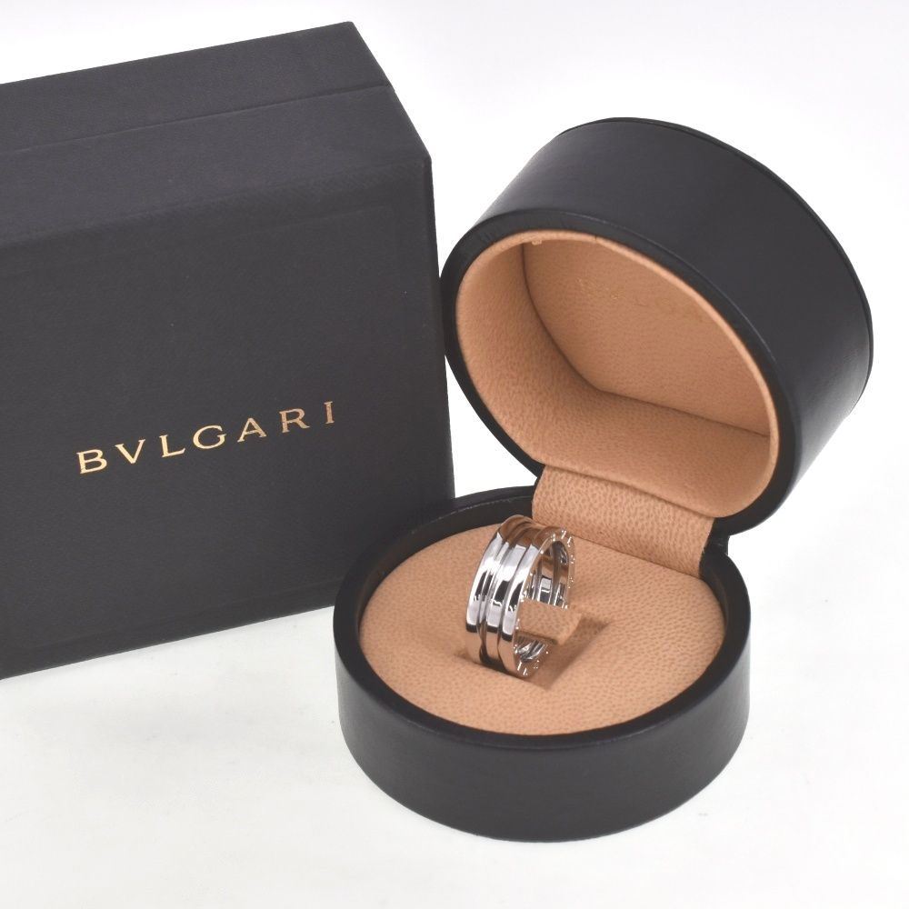 ブルガリ　リング ブルガリ BVLGARI B-Zero1 リング サイズ61/JP21 K18WG メンズ S