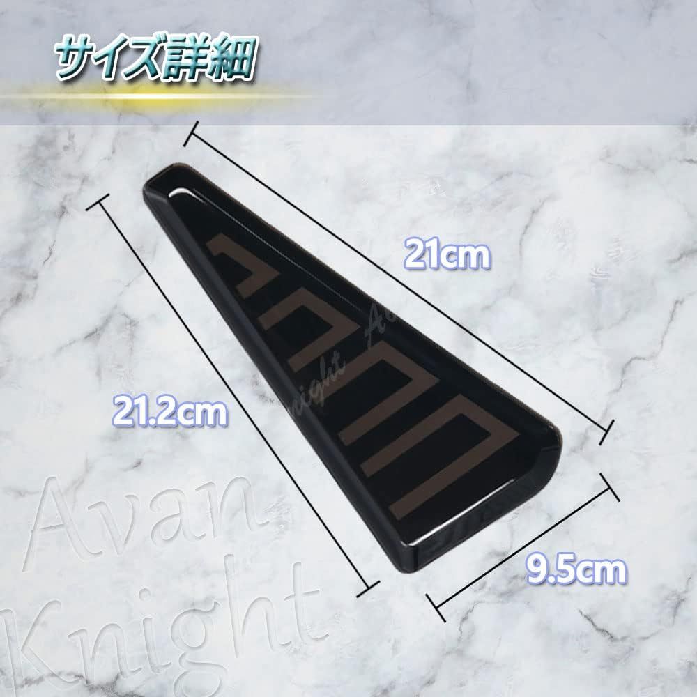 [Avan Knight] トヨタ ノア ヴォクシー 80系 リア テール 流れる ライト 左右 セット スモーク レッド シーケンシャル ウインカー ブレーキ スモール ランプ リフレクター KRB056 (流れるウインカー