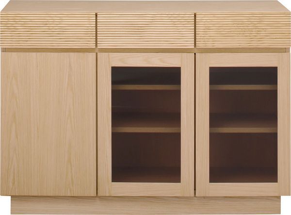 25年製 展示品 ウニコ TOVE トーヴ カップボード 食器棚 W1200