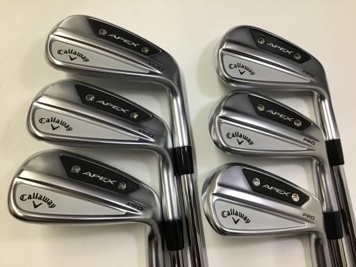 キャロウェイ APEX PRO 2025 6S アイアンセット IR Dynamic G MID 115 フレックスS メンズ 男性用 右利き 右用 Cランク ゴルフクラブ