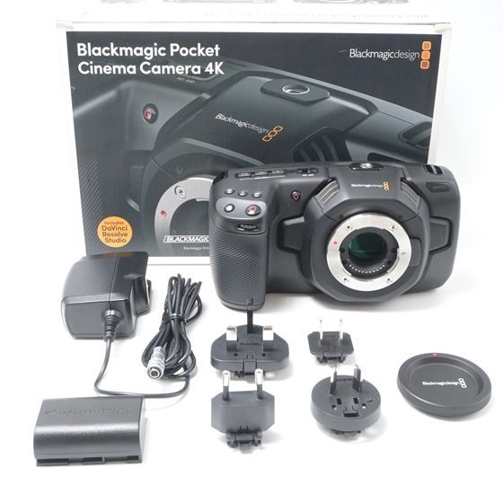 新品級】 Blackmagic Design Pocket Cinema Camera 4K マイクロフォー