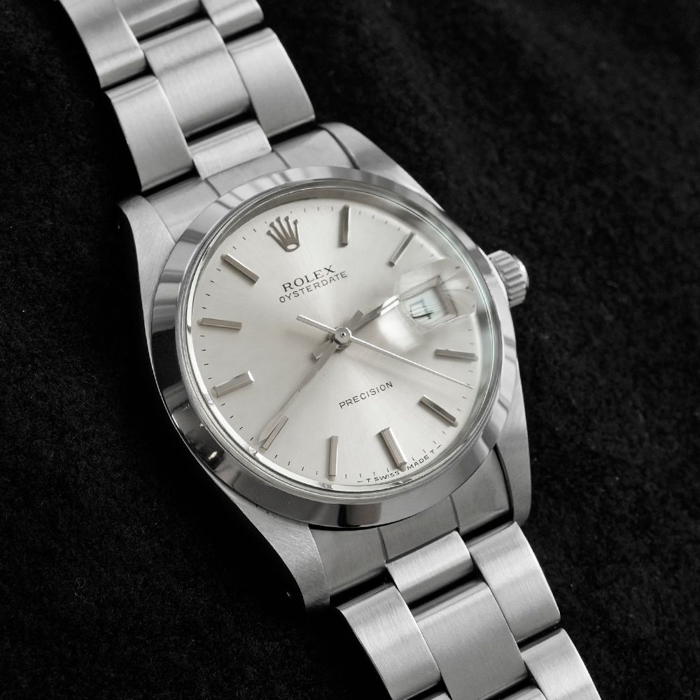 ROLEX オイスターデイト 箱・1989年保証書付き Ref.6694