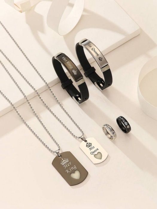 ジュエリー レディース セット 蓄光カップルジュエリーセット6点