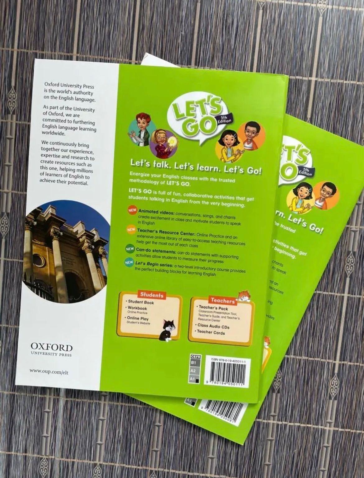 Let's Go 5th - let's begin2 Student/Work Book 洋書 最新版