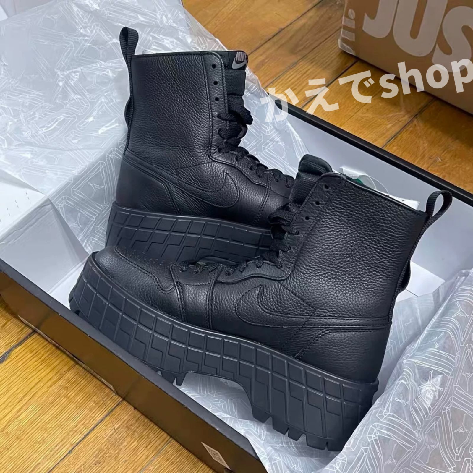 Nike WMNS Air Jordan 1 やかましい Brooklyn Black