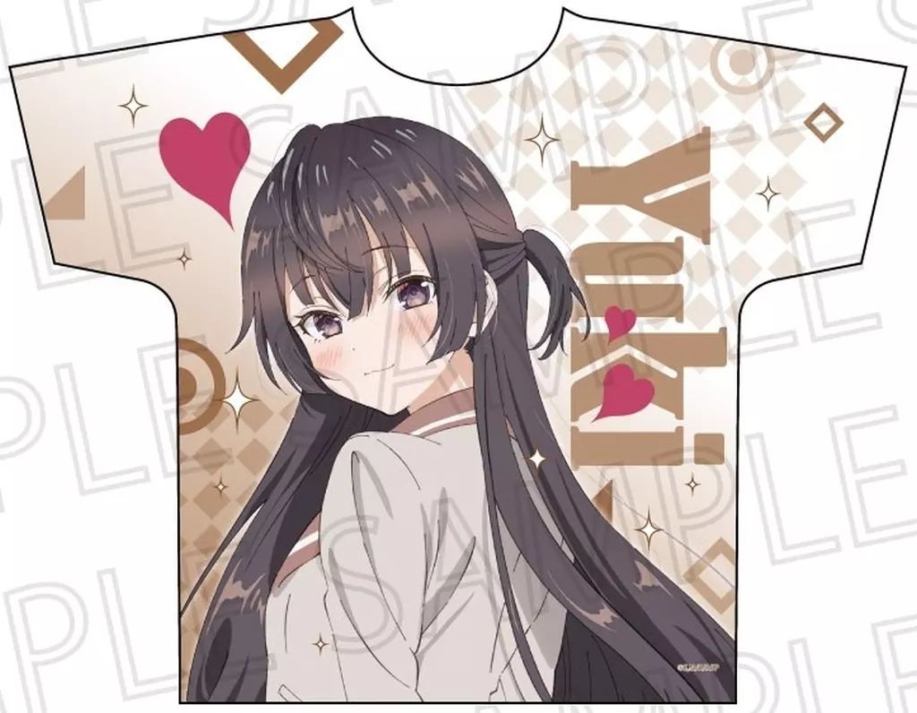 Tシャツ 有希 フルグラフィックTシャツ ホワイト Lサイズ 時々ボソッとロシア語でデレる隣のアーリャさん