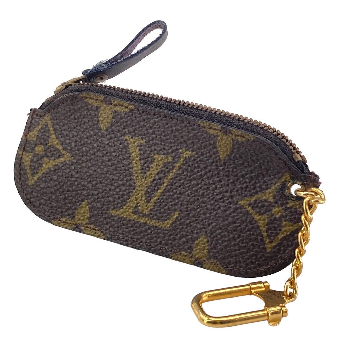 【中古】 LOUIS VUITTON ルイ・ヴィトン モノグラム コインケース付き キーホルダー レディース 小物 23022581 AS