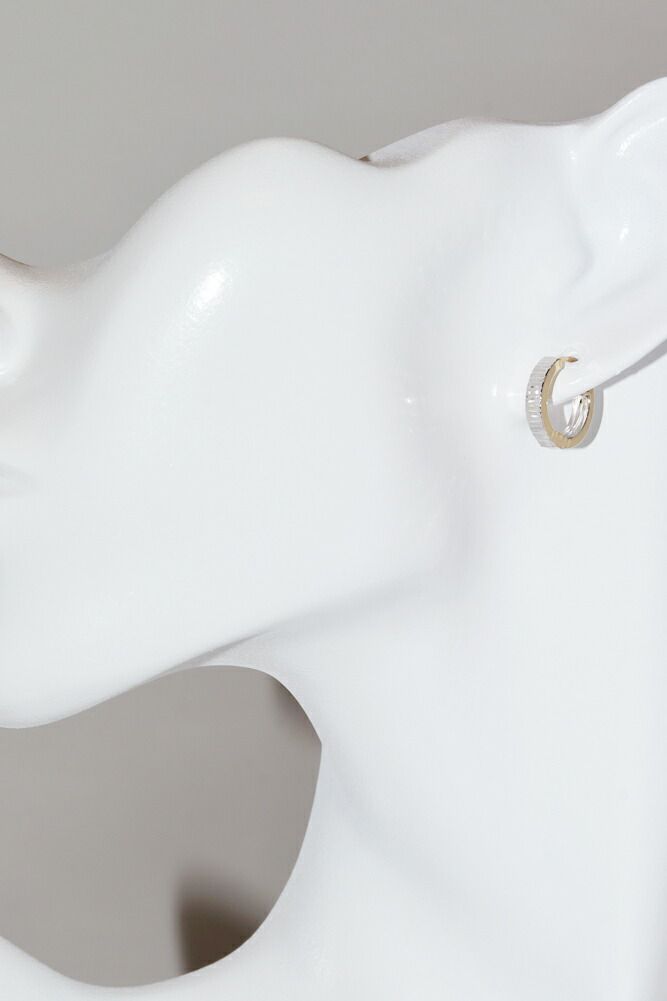 ピアス K18YG K18WG フープピアス K18フープピアス｜ピアス