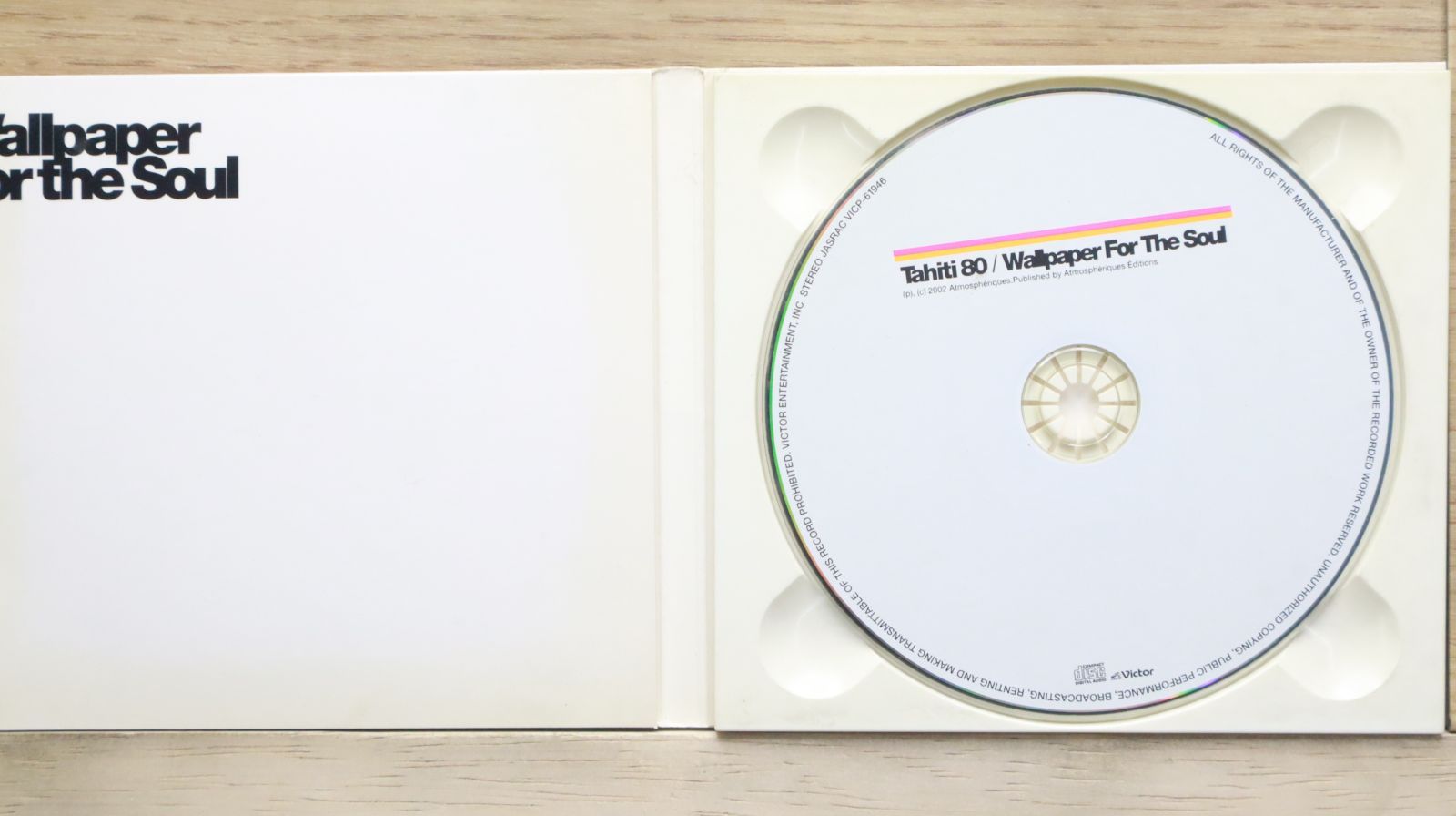 国内盤CD☆タヒチ・エイティ/Tahiti 80□ ウォールペーパー