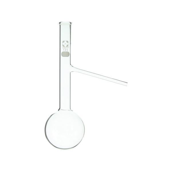 蒸留フラスコ エングラー 125mL 010560-125