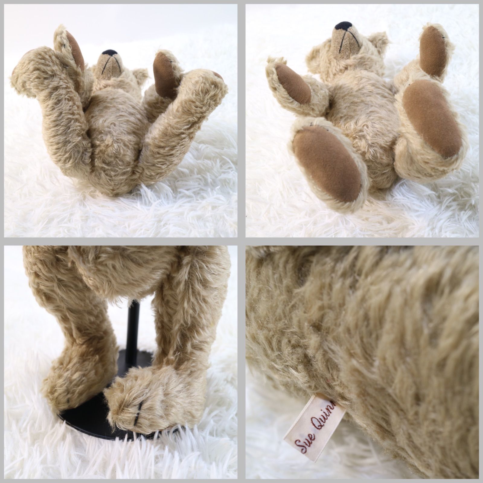 SUE QUINN スー クイン テディベア アーティストベア - メルカリ