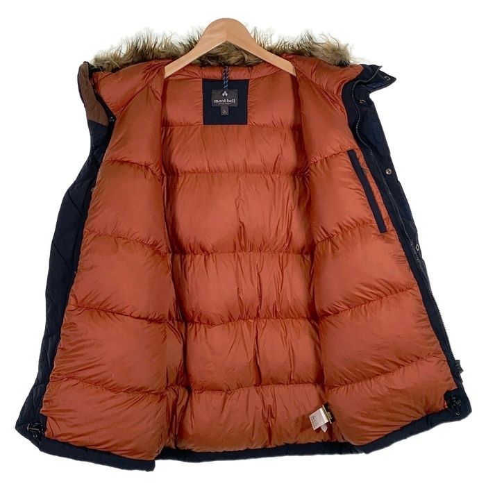 mont-bell モンベル ローガンダウンパーカ ナイロン フェイクファー