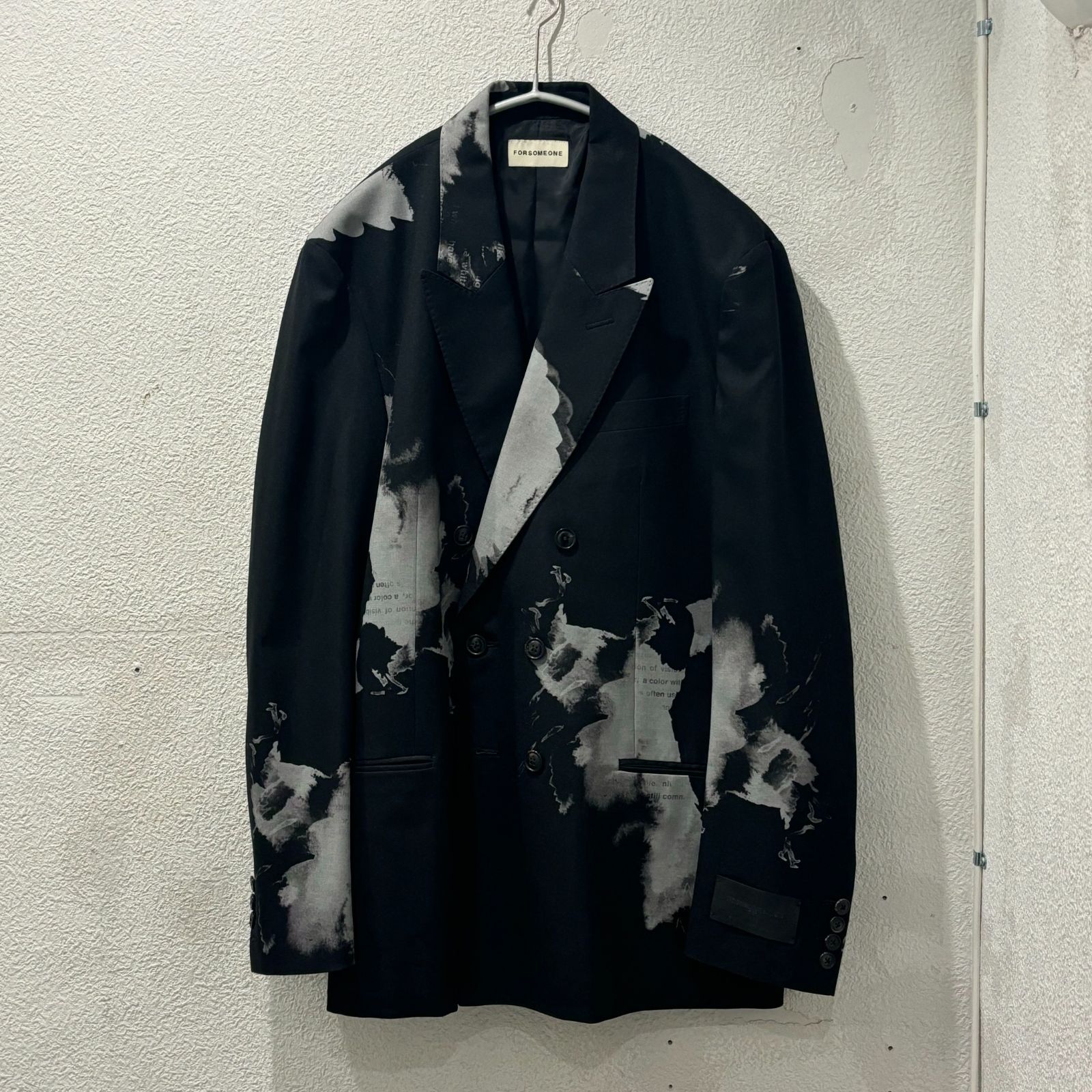 forsomeone フォーサムワン　ボア　レザージャケット　登坂広臣着用 forsomeone フォーサムワンボアレザージャケット登坂広臣着用