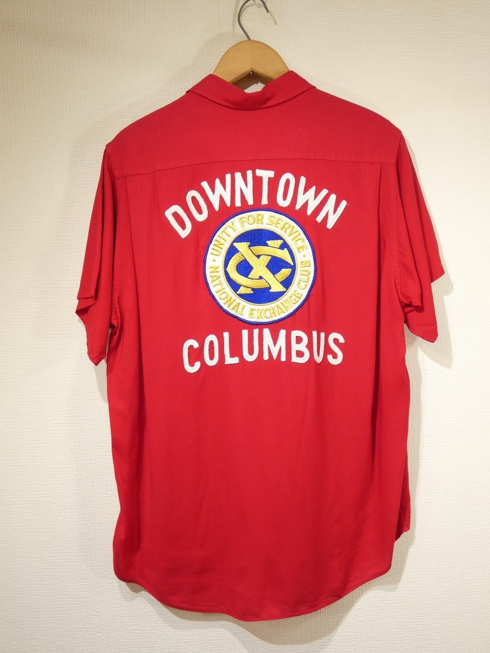 50s 60s Crown Prince ボーリングシャツ　レーヨン　ホワイト 50s 60s Crown Prince ボーリングシャツ レーヨン ホワイト 50s60s