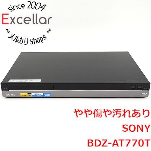 bn:10] SONY ブルーレイディスクレコーダー BDZ-AT770T 500GB リモコンなし - メルカリ