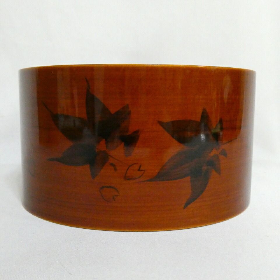 十月の特売品 平安 漆匠 鈴木表朔作 雲錦絵 曲建水 茶道具 WWW_IBETON_RU