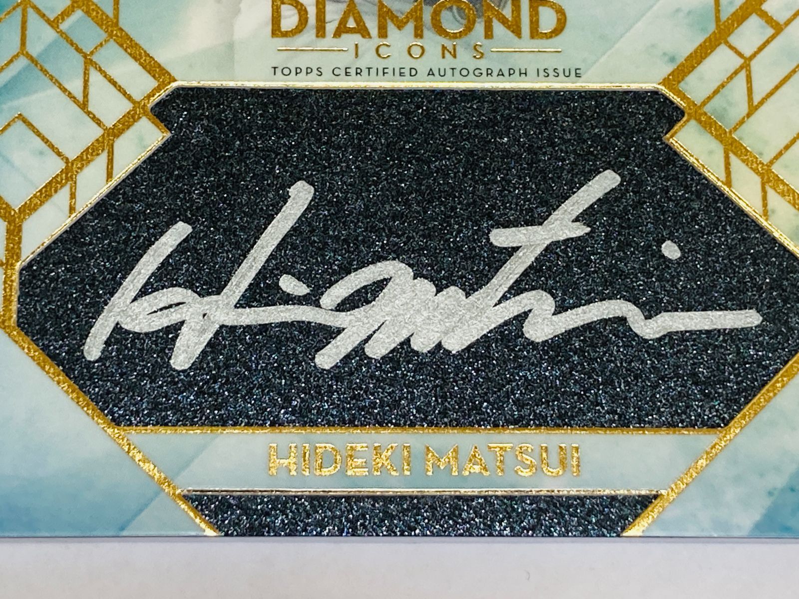 松井秀喜 トップス サイン 世界25枚 2020 Topps Diamond Icons Baseball 25 Hideki Matsui Silver Auto SSP UP786_INFO