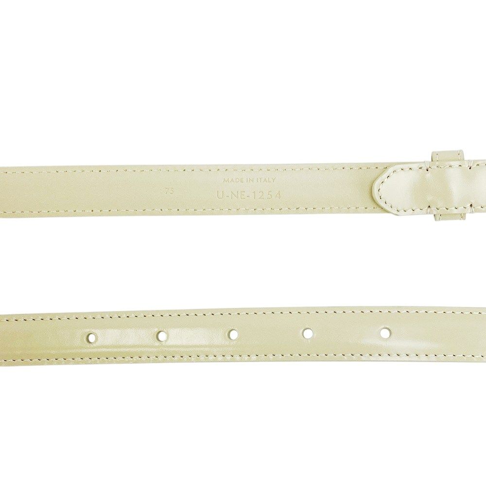 □新同□ セリーヌ トリオンフ ベルト ロゴ ファッション レザー GP  