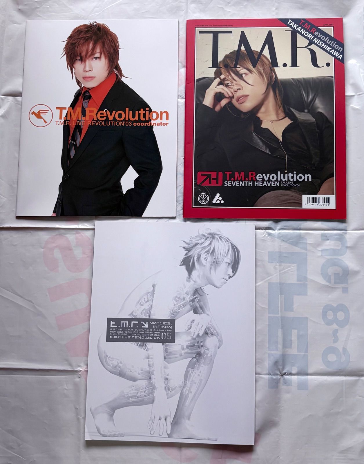 T.M.Revolution 西川貴教 グッズ LIVE REVOLUTION '03 '04 '05