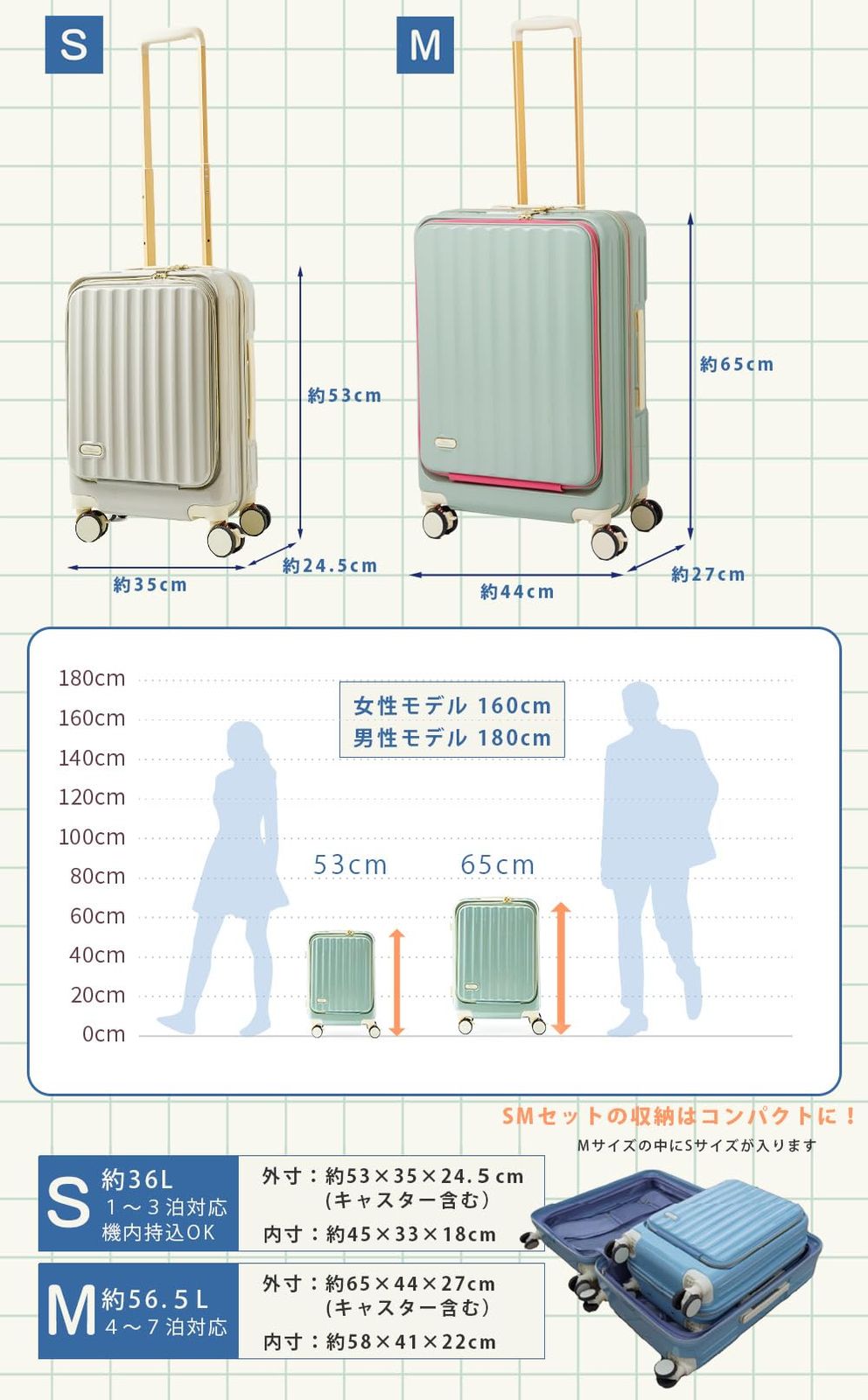 特別色 スーツケース