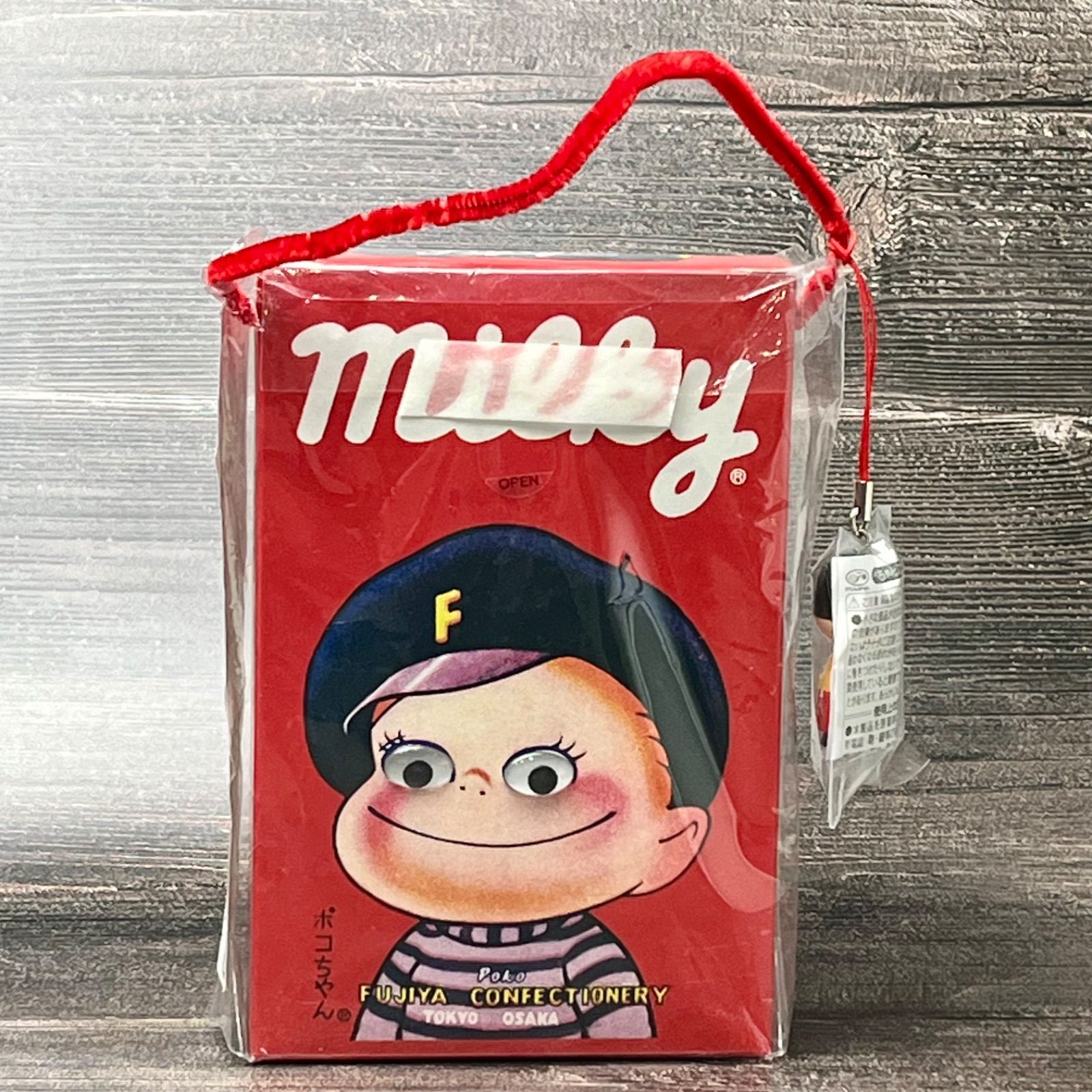 ◆非売品◆レア◆ 不二家 ぺこちゃん 限定品 ミルキー柄 非売品 不二家 ペコちゃん milky ミルキー 紙袋の通販 by Miyu's