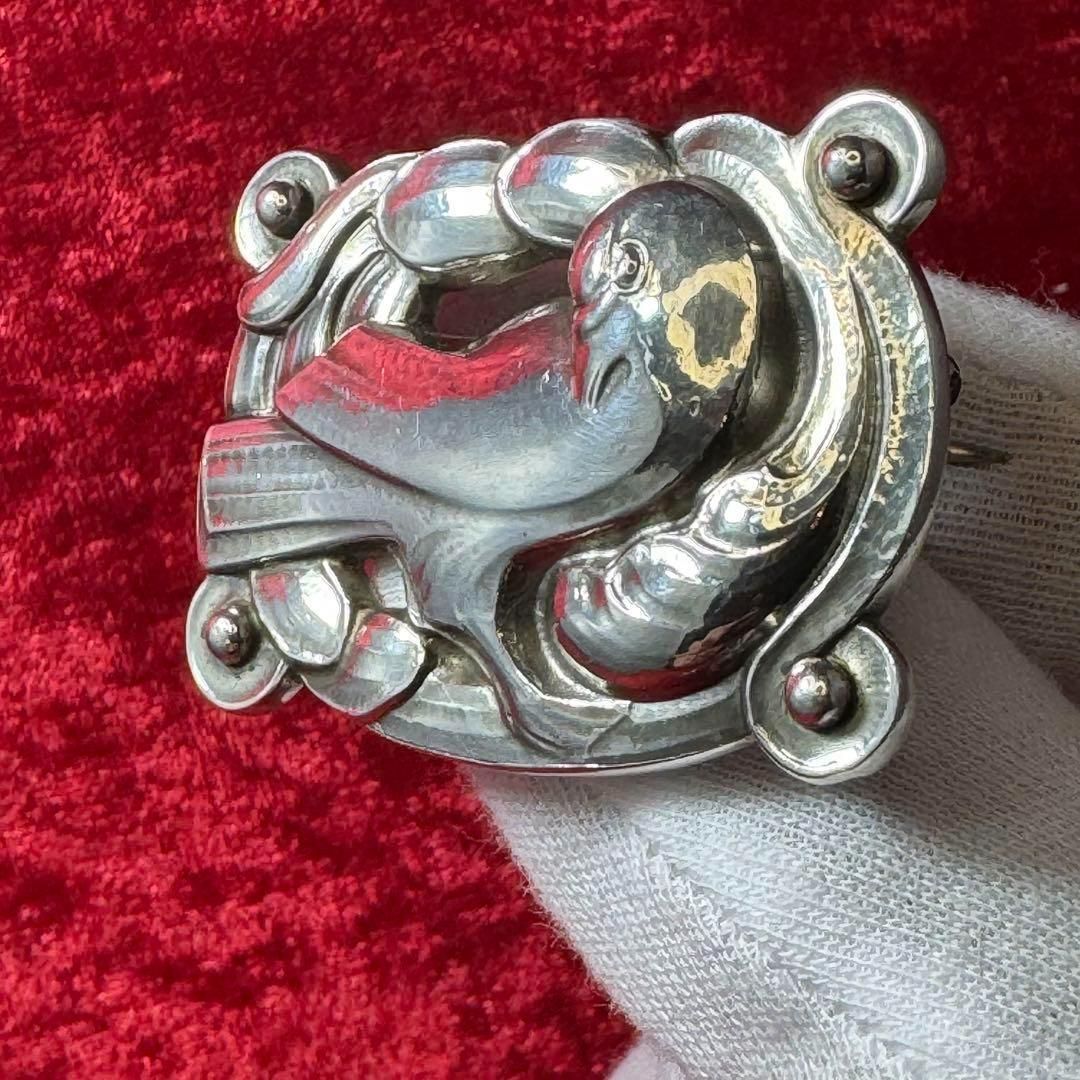 ブローチ鳩 ♯209 ジョージジェンセン GEORG JENSEN