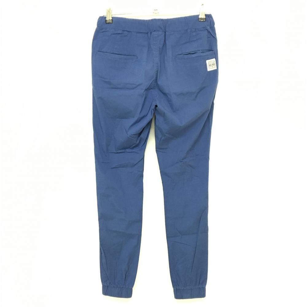 ラッセルノ ジョガーパンツ ブルー 全体色褪せ ルチャマスク メンズ 4