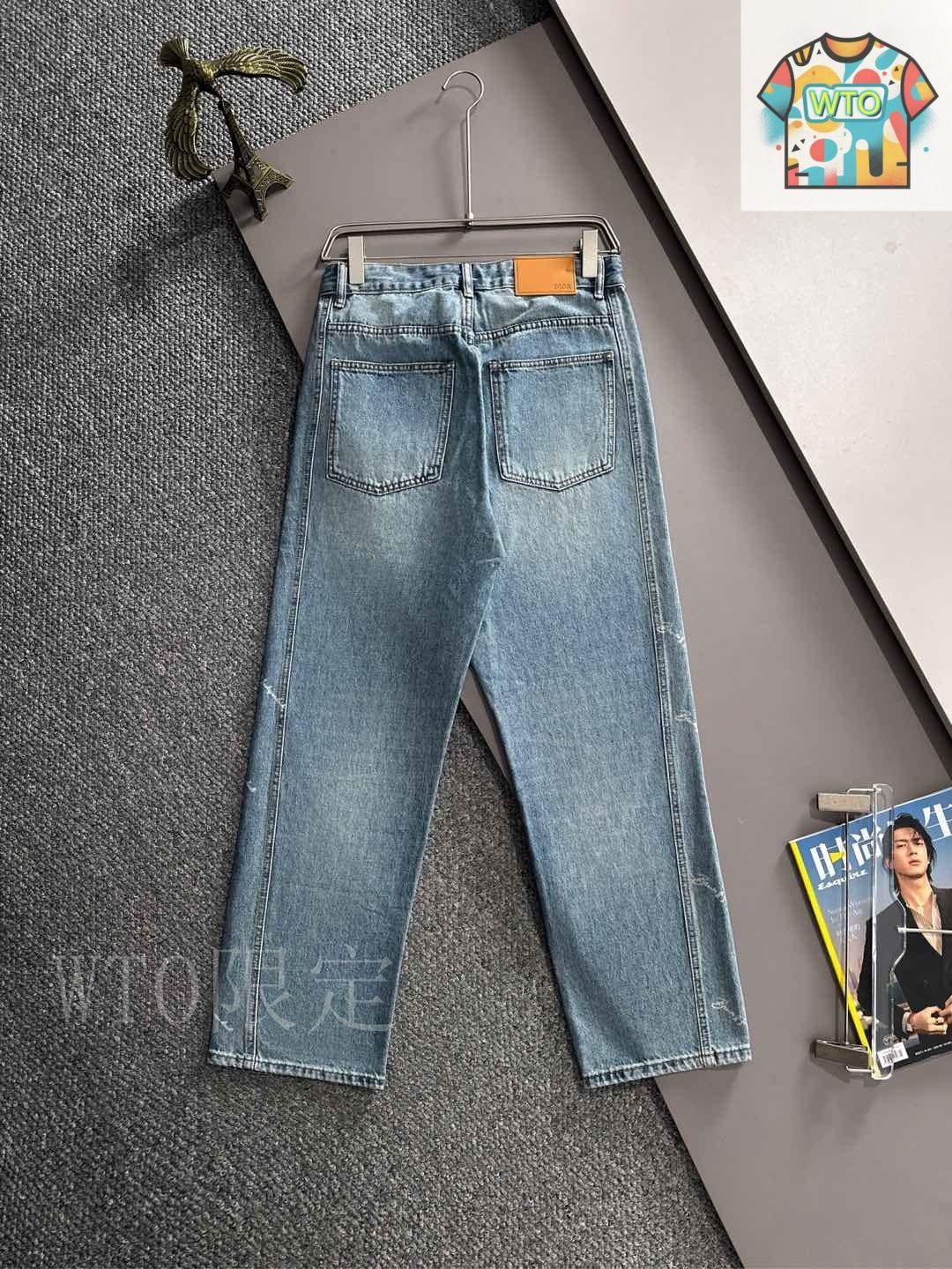 【新品未使用】Dior ジーンズ   10A 今日特価】Dior 2025 Straight Jeans ディオール 2025