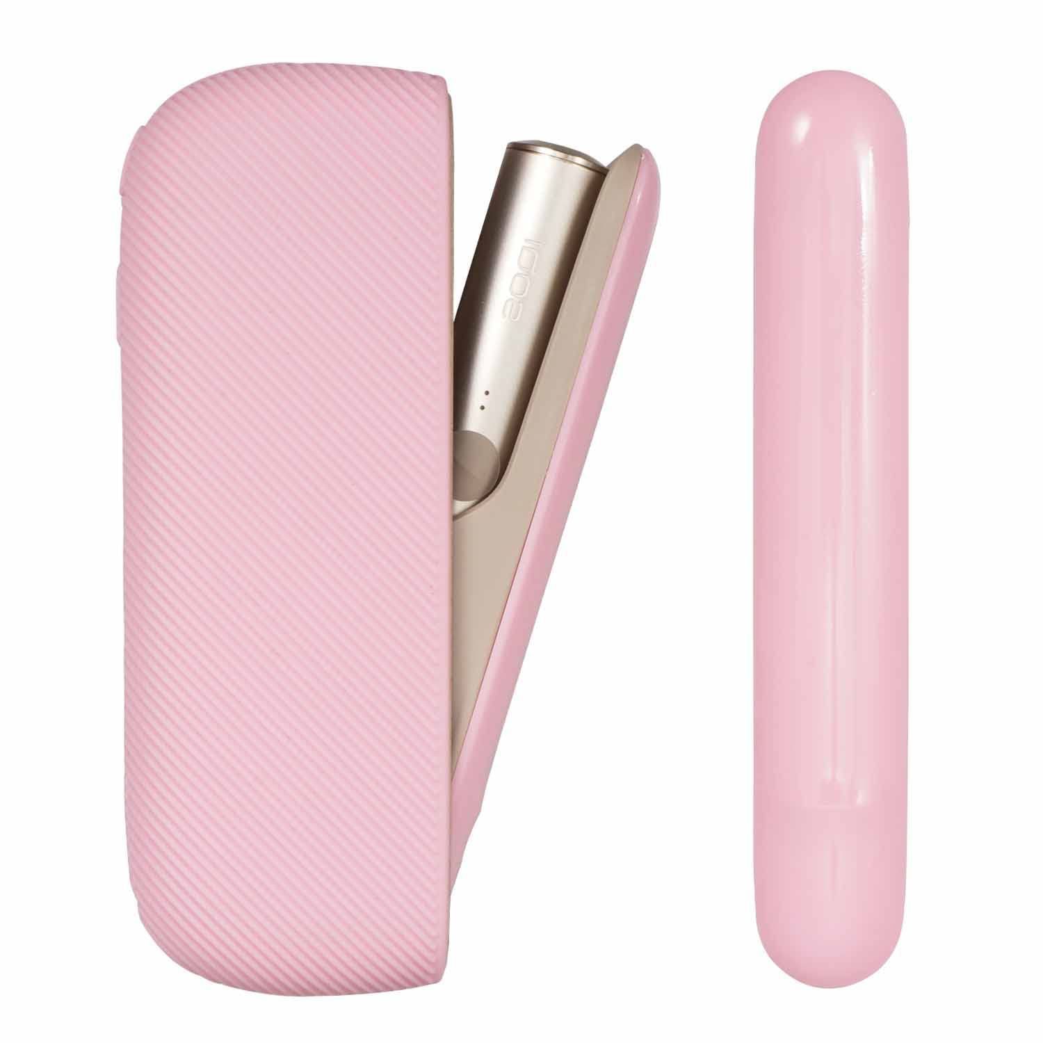 ABS シリコン 製 用 ILUMA IQOS イルマ アイコス (ピンク) 対応