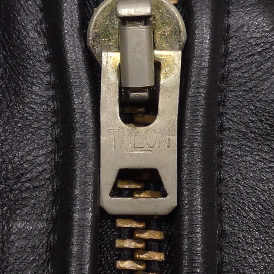 VANSON バンソン ライダース ジャケット シングル 38 黒 HH9665 - メルカリ