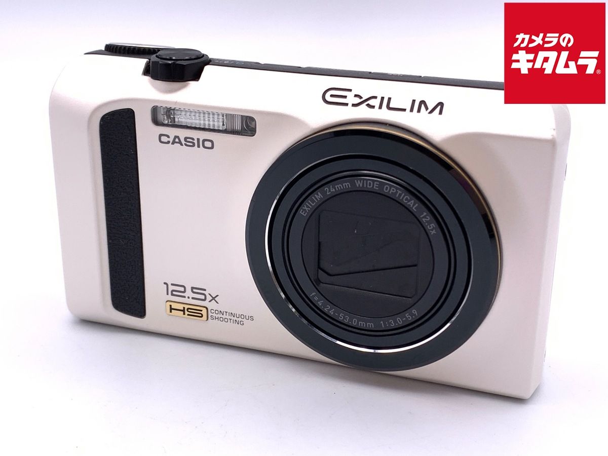 CASIO EXILIM EX-ZR100 ホワイト ジャンク 中古】 【難あり品】 カシオ EXILIM EX-ZR100 ホワイト - メルカリ