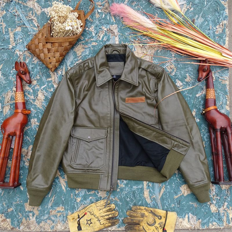 ポールカ 定価約20万羊革ジャケットグレージュ