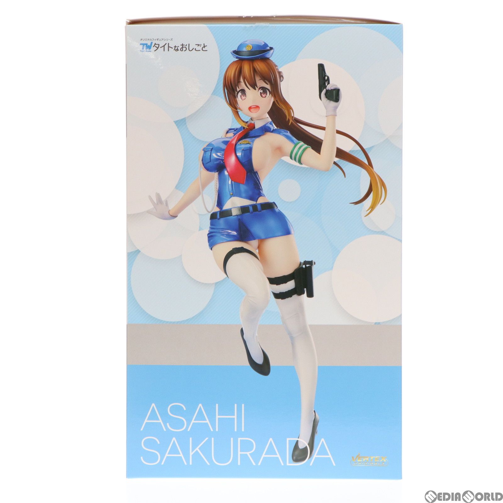 タイトなおしごと1 桜田あさひフィギュア ヴェルテクス「『タイトなおしごと』 おしごと1：おまわりさん