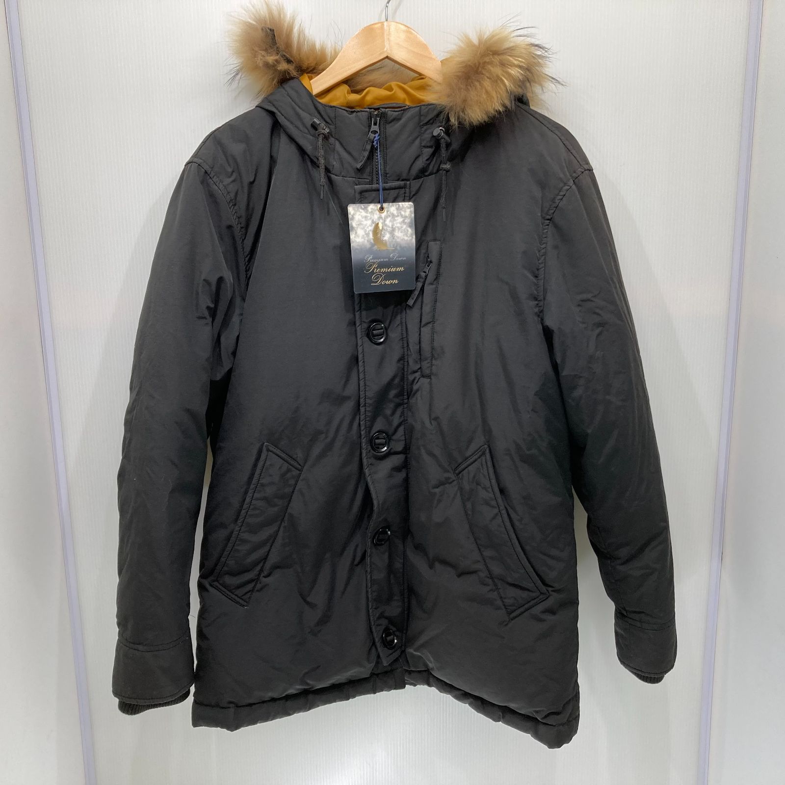 BRITISH KHAKI プレミアムダウンジャケット LLサイズ 黒