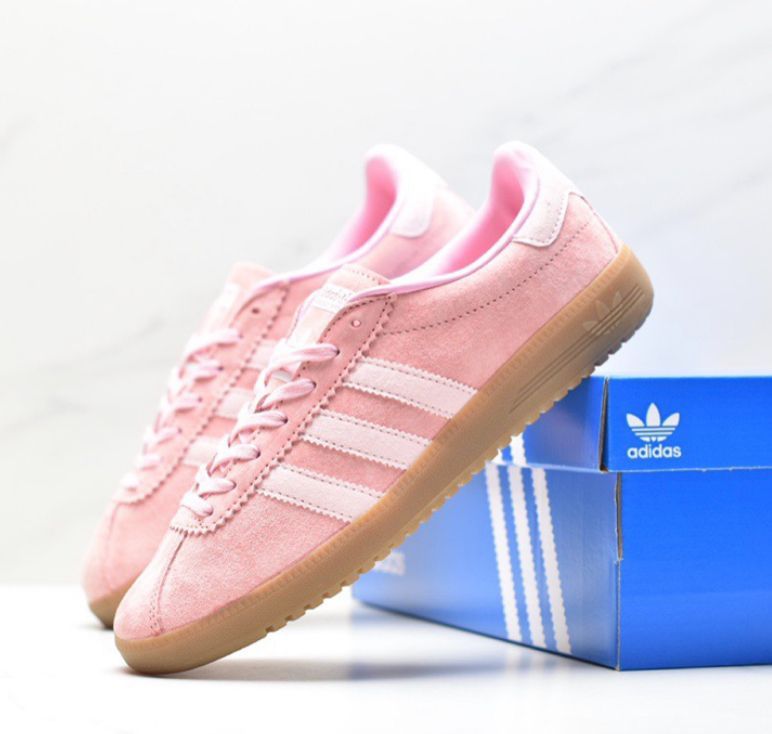 adidas Bermuda Trainers ピンク ^ ^箱付