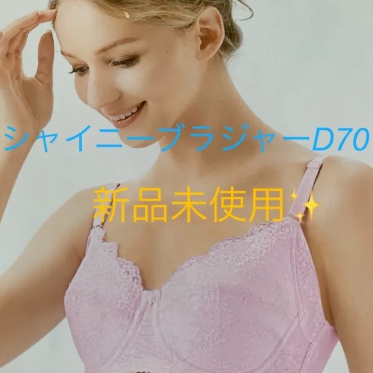 シャンデールクールシャイニーブラジャーピオニーD70