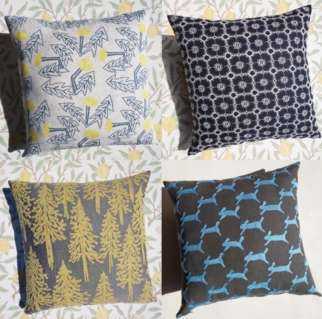 ️数量 ️ 人気生地 ミナペルホネン metsa tanpopo anemone run run run クッションカバー 北欧柄 受注制作